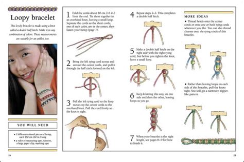 Hemp Bracelet Instructions