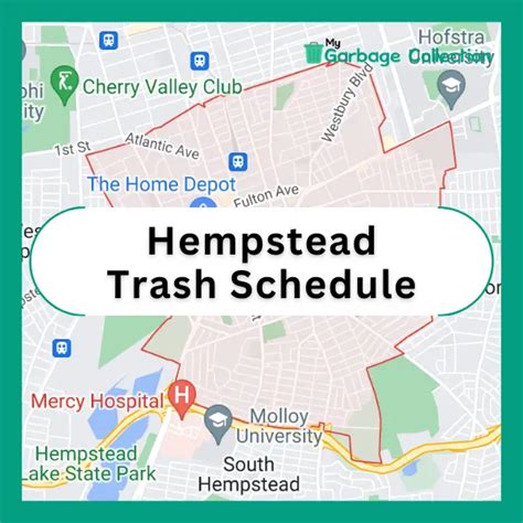 hempstead garbage schedule
