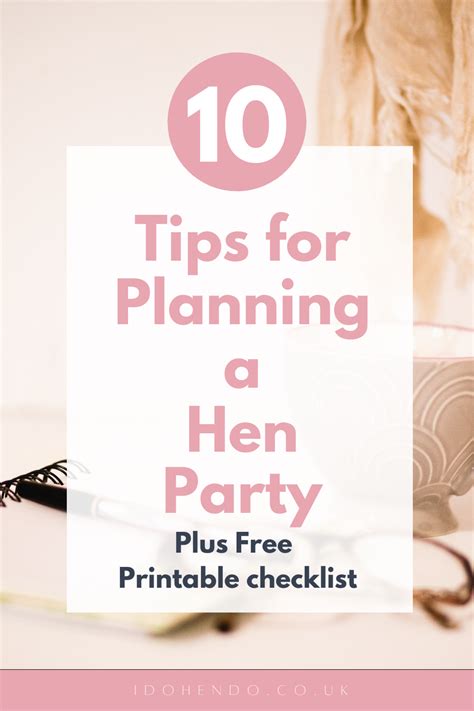 Hen Party Planning Tips