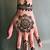 henna tattoo auf der hand