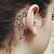 henna tattoo designs behind ear