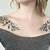 henna tattoo designs collarbone