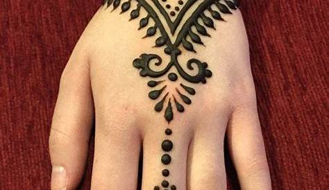 Henna Tattoo Designs Easy Hand 30 Simple & Flower Of All Time • Keep