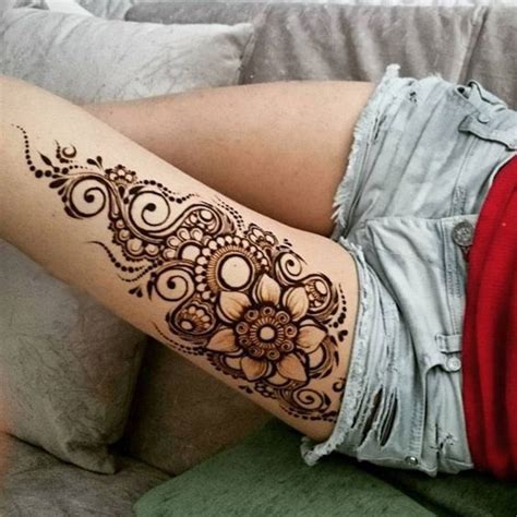 Hip tattoo Henna Tattoos, Tatting, Feather