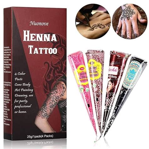 henna tattoo kit amazon 