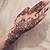 henna tattoo inner hand