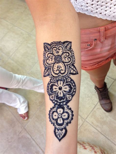 Henna Tattoo On Lower Arm Best Tattoo Ideas