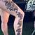 henna tattoo on legs