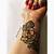 henna tattoo rose designs