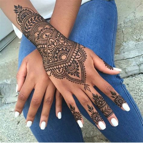 simple henna Tumblr