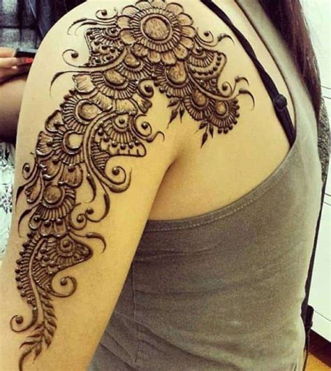 +21 Henna Tattoo Designs Shoulder And Arm 2023