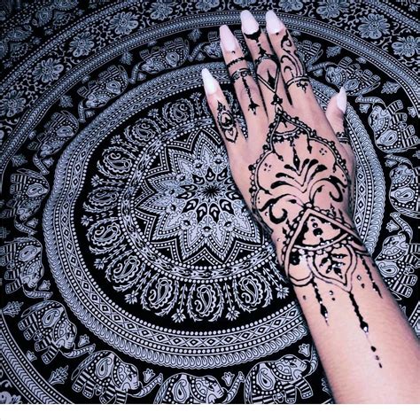 Black Natural Indian Henna Tattoo Paste For Body Drawing