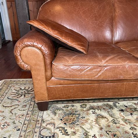 Favorite Henredon Brown Leather Sofa New Ideas