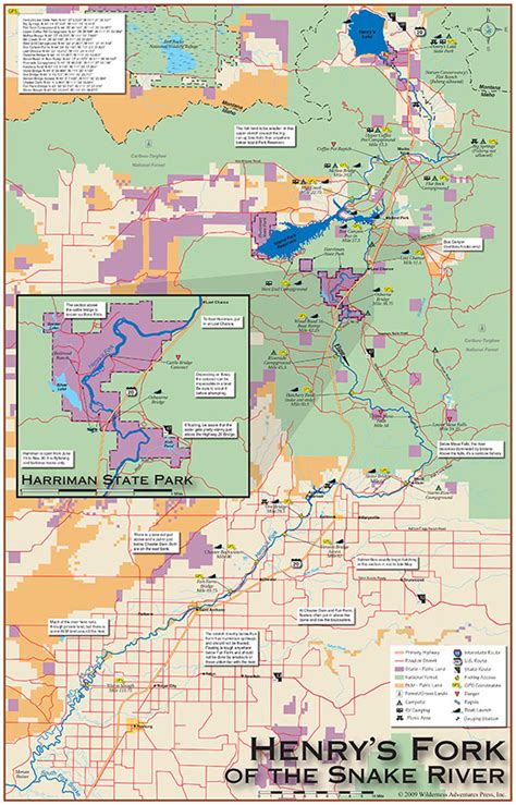 Henry's Fork Float Map
