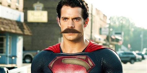 henry cavill mustache superman