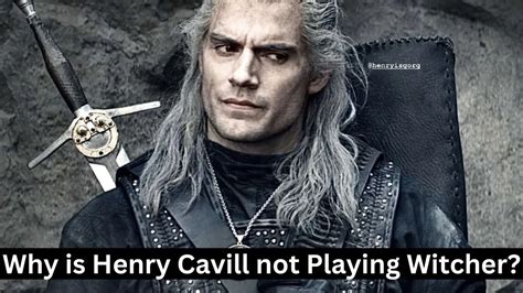 henry cavill not playing witcher