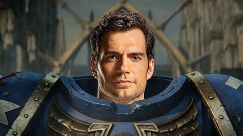 henry cavill playing warhammer