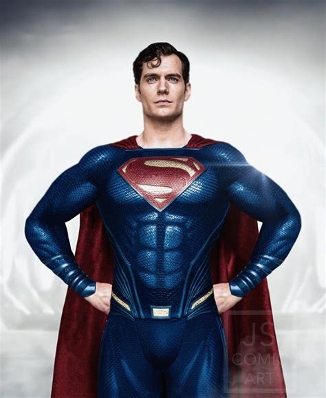 henry cavill superman pose