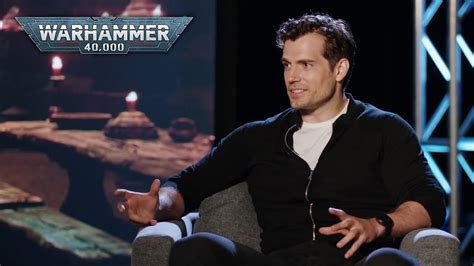 henry cavill talking about warhammer