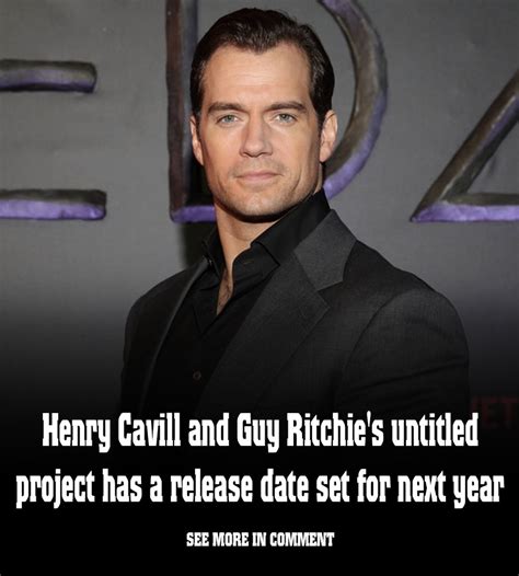 henry cavill untitled guy ritchie project