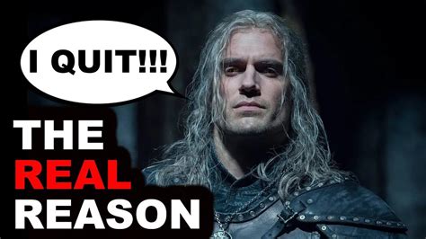 henry cavill why he left witcher