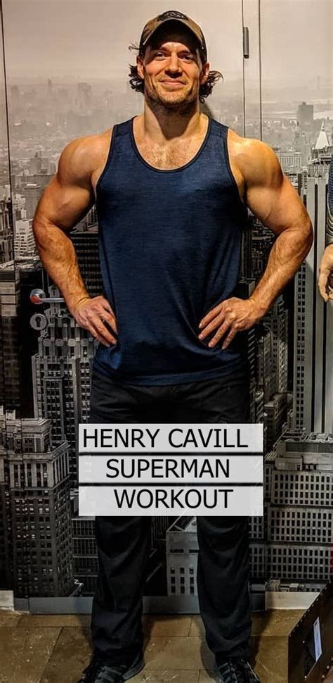henry cavill workout and nutrition