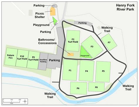 Henry Fork River Park Field Map