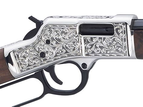 HENRY REPEATING ARMS BIG BOY SILVER DELUXE ENGRAVED 20IN