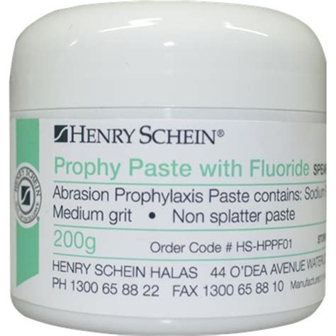Henry Schein Prophy Paste Msds