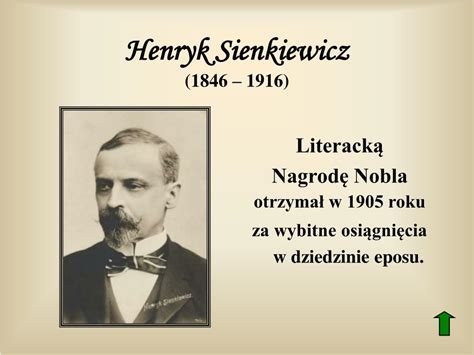 henryk sienkiewicz za co nagroda nobla
