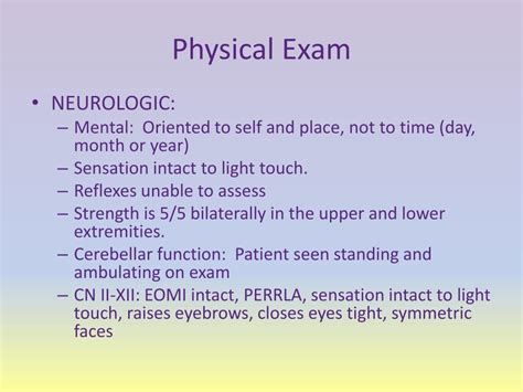 hepatic encephalopathy tests physical exam