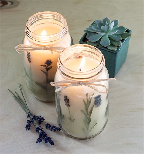 Herb Candles Diy