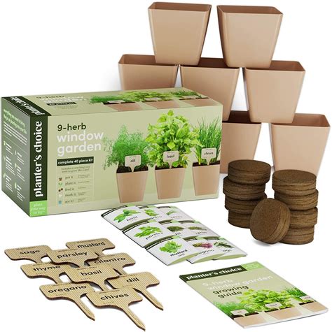 herb kits to grow inside