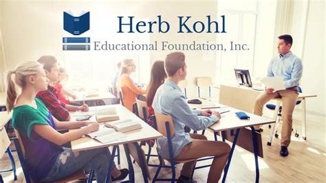 herb kohl foundation scholarship