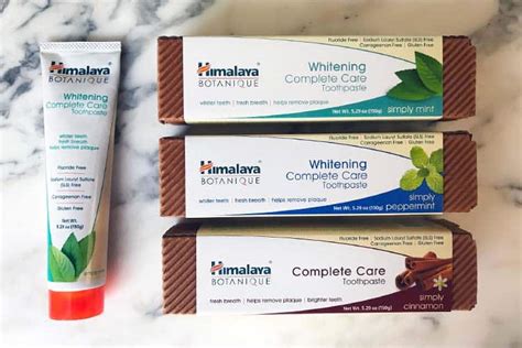 Herbal Toothpaste Without Fluoride