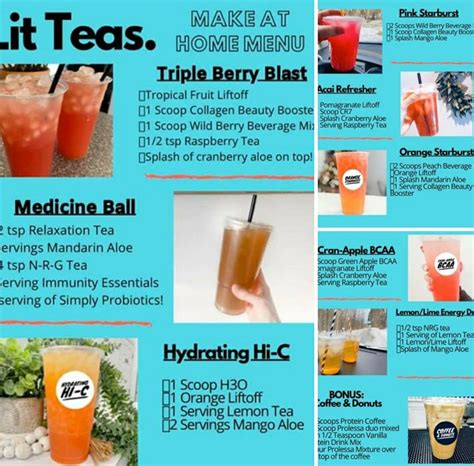 Herbalife Tea Recipes With Liftoff Reiki Healing in 2021