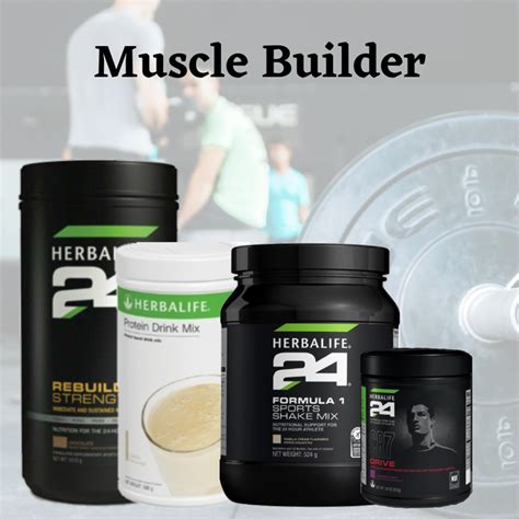 herbalife products for muscle building