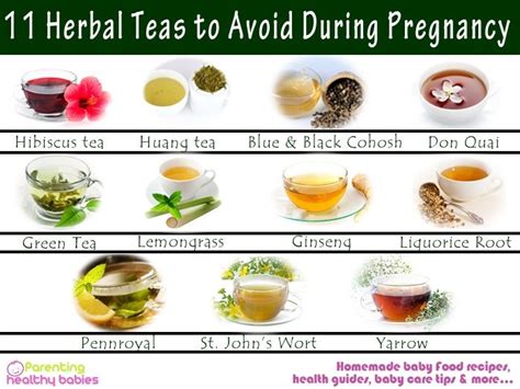 herbs to avoid in first trimester