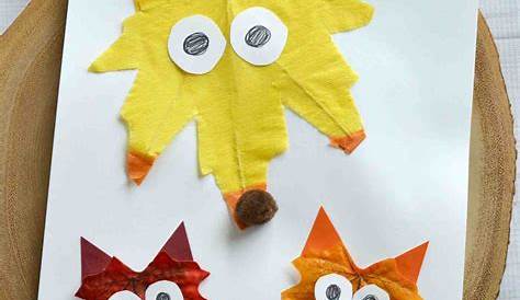 Bastelideen für den Herbst im Kindergarten - 11 kreative Anleitungen