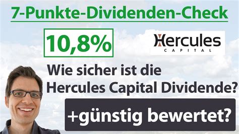 hercules capital aktie dividende