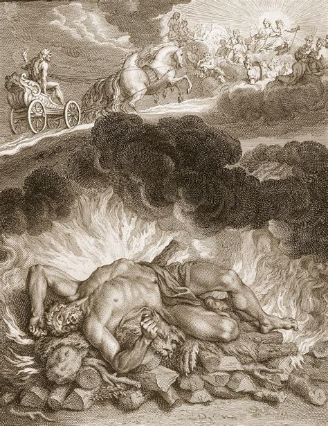 hercules greek mythology death
