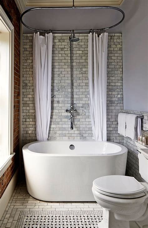 Perfect Small Bathtubs With Shower Inspirations HomesFeed