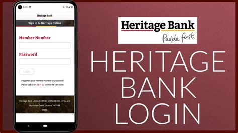 heritage bank e banking