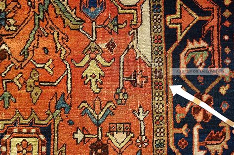 Antiker Perser Teppich "Heriz" 320x230 cm VINTAGE