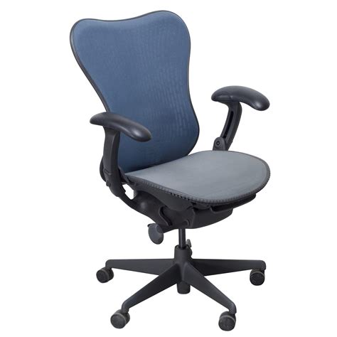 herman miller chair blue