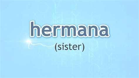 hermanas meaning in english