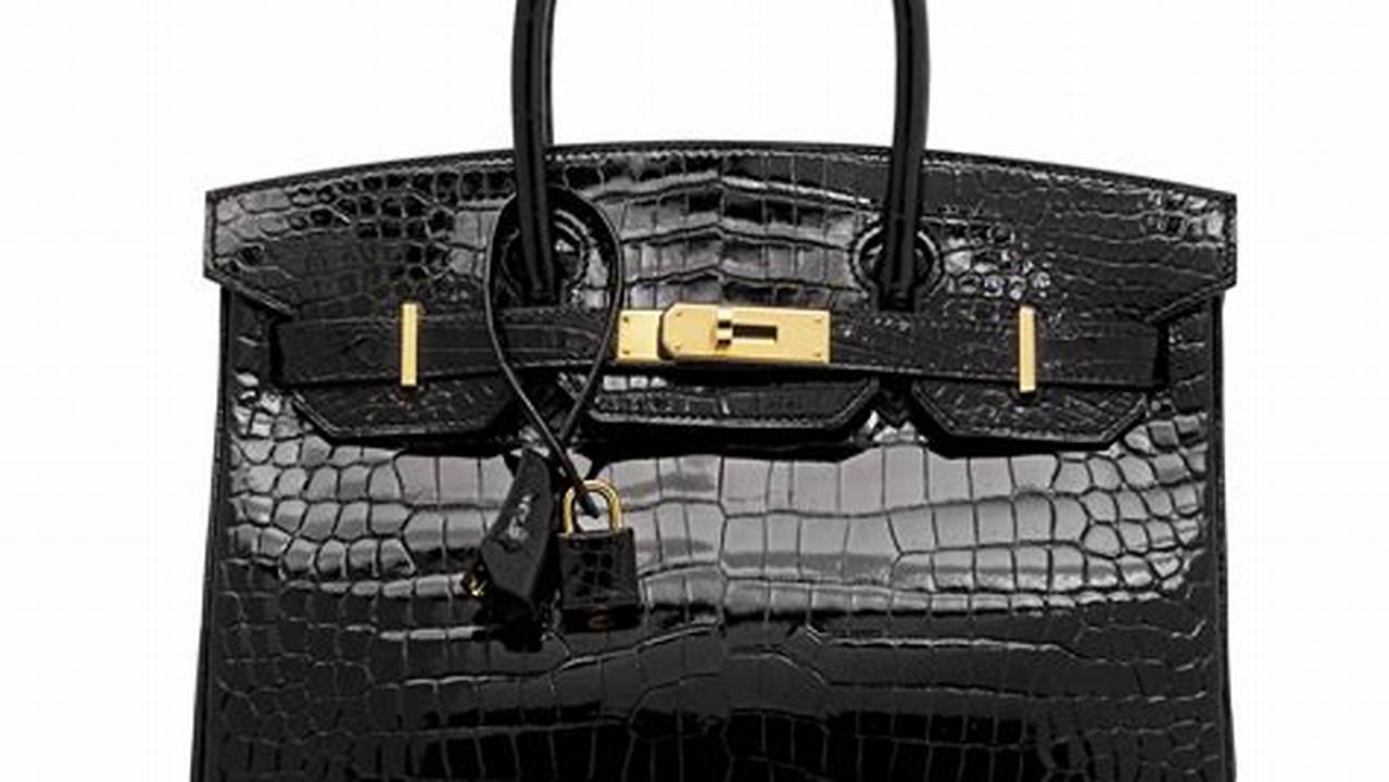 Hermes Black Croc Birkin: An In-Depth Look into the Coveted Luxury Handbag