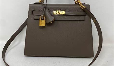 Hermès Kelly 25 Togo Etain SACLÀB