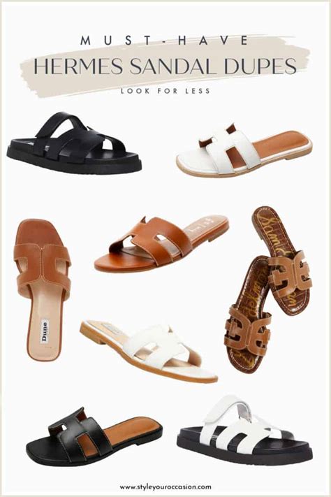 hermes dupe sandals primark