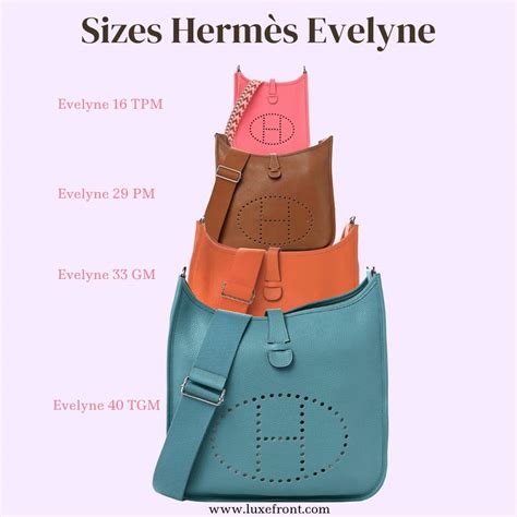 Hermes Evelyne Bag Sizes Review